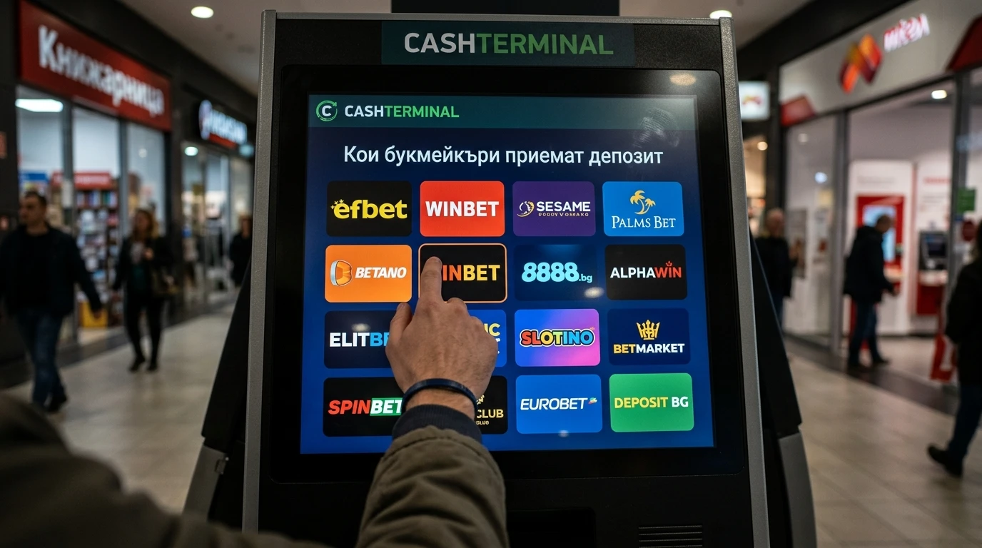 Cashterminal букмейкъри - кои сайтове за залагания приемат депозит в брой