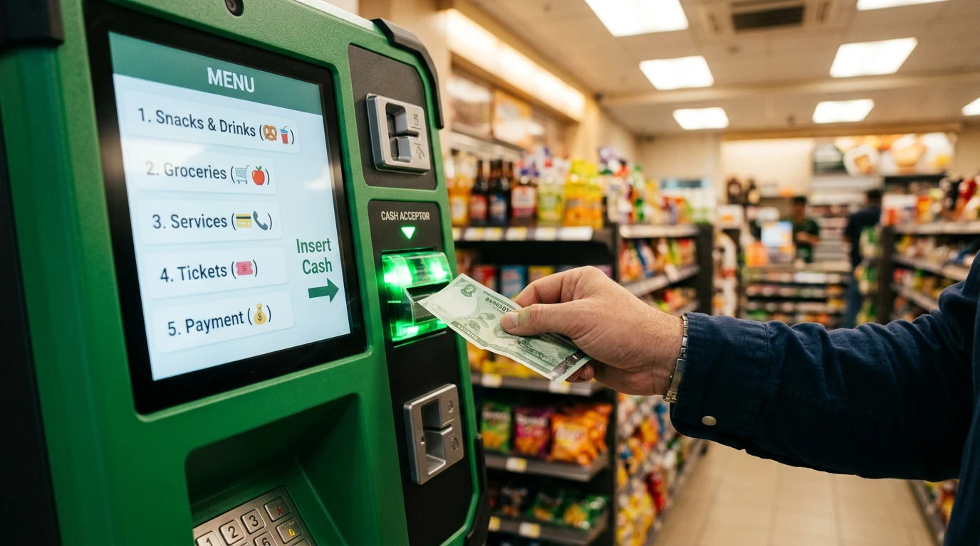 Депозит чрез Cashterminal терминал стъпка по стъпка