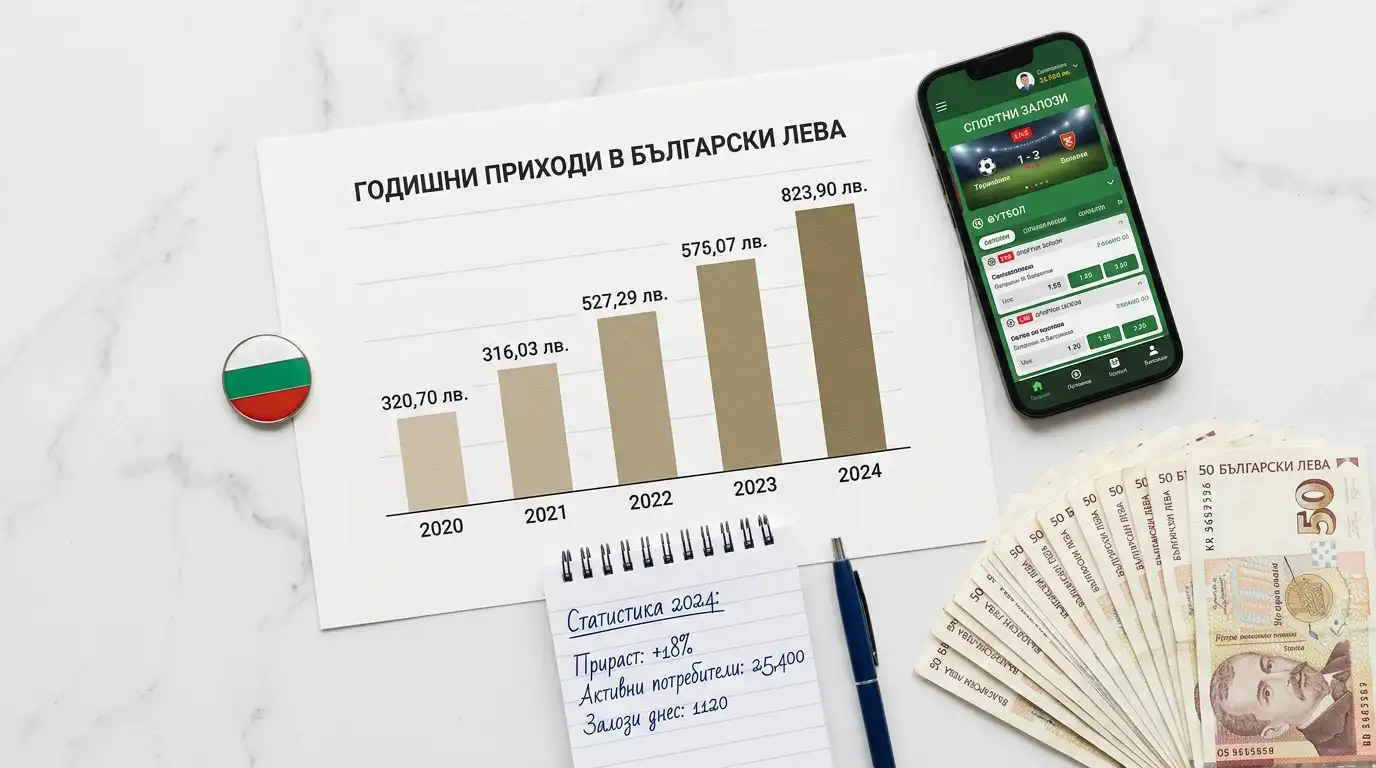 Статистики на хазартния пазар в България 2026