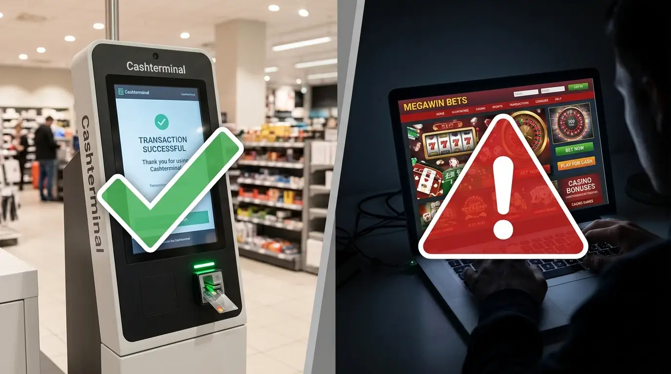 Рискове при нелегален хазарт и защитата на Cashterminal